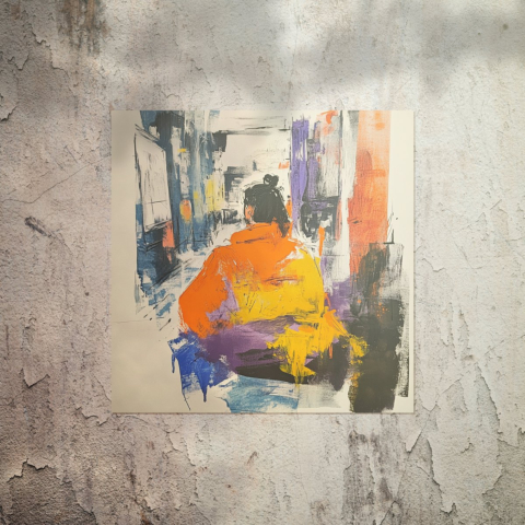 Sérénité Urbaine Poster
