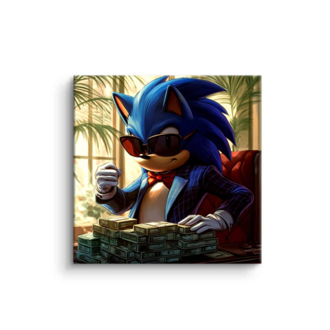 Sonic's Success PVC Mat Art