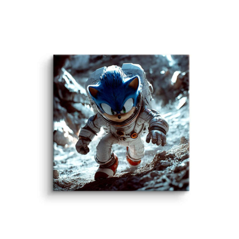 Cosmic Sonic Adventure PVC Mat Art
