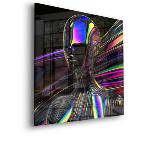 Élégance Chromatique Verre Acrylique