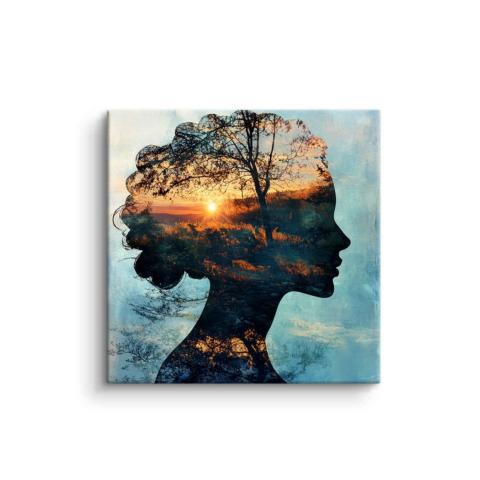 Nature's Silhouette PVC Mat Art