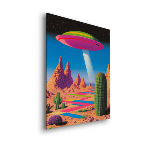 Cosmic Desert Dreamscape Dibond Mat Art