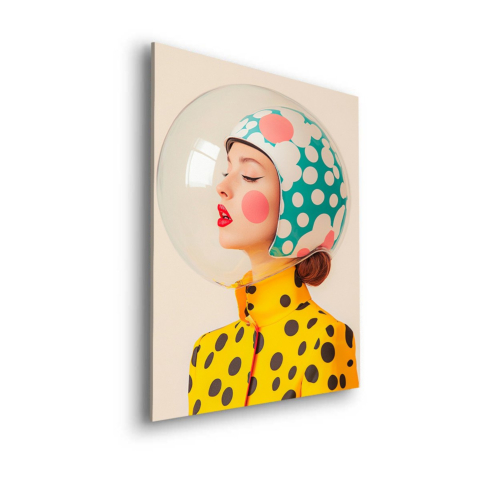 Polka Dot Dreamscape Dibond Mat Art