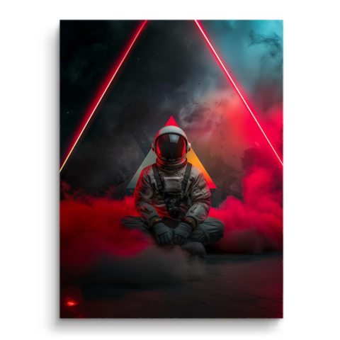 Cosmic Serenity PVC Mat Art