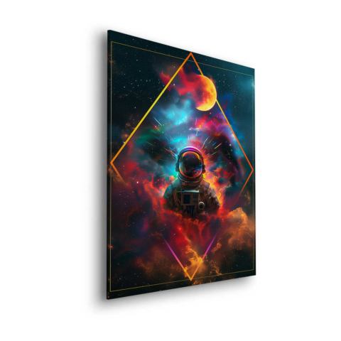 Cosmic Astronaut Dreamscape Dibond Mat Art