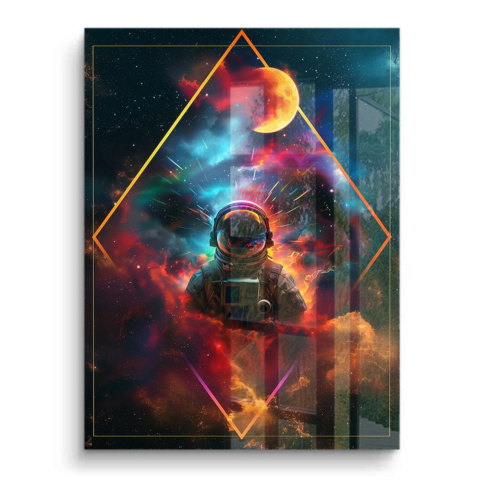 Cosmic Astronaut Dreamscape PVC Gloss Art