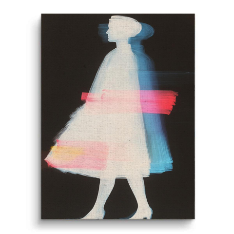 Ätherische Eleganz Leinwandbild