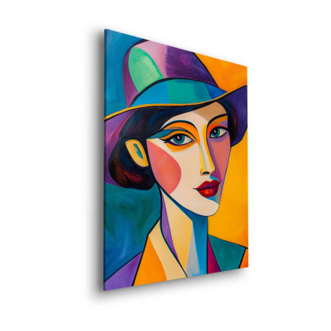 Vibrant Elegance Dibond Mat Art