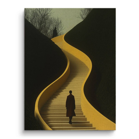Chemin sinueux Toile