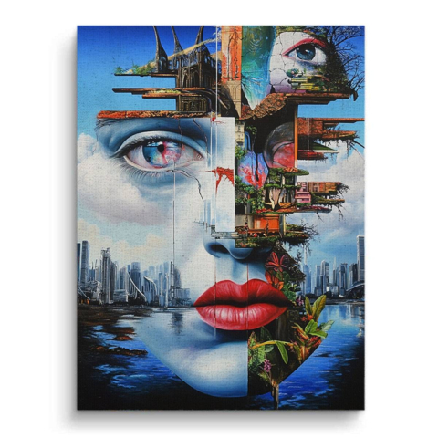 Urban Dreamscape Canvas Art