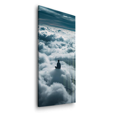 Cloud Serenity Acrylic Glass Art