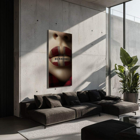 Burberry Lippen Dibond PVC Matt