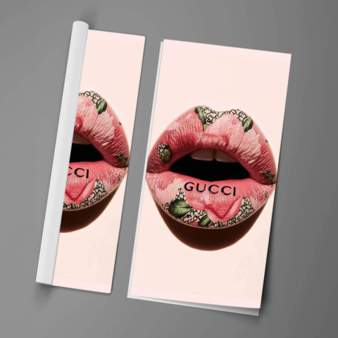 Elegante Lippen Poster