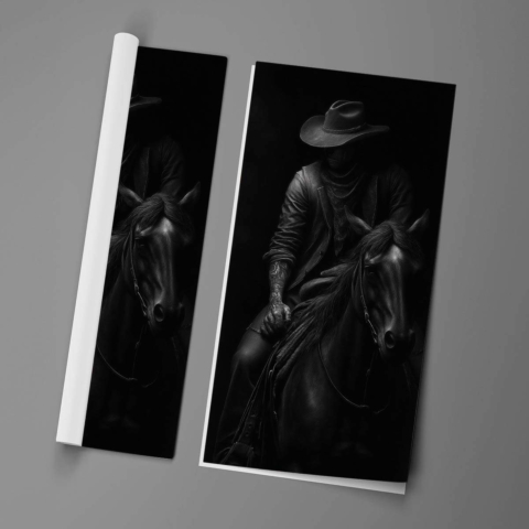 Cowboy-Stillleben Poster