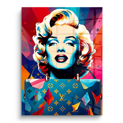 Pop Art Marilyn PVC Gloss Art