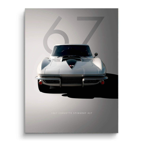 Classic Corvette PVC Matt Art