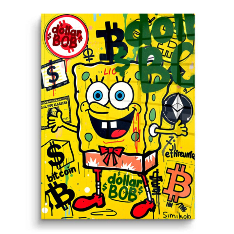 Crypto Craze PVC Gloss Art