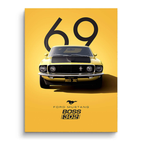 Mustang Boss 302 PVC Matt Art