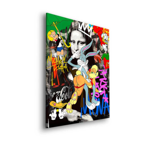 Collage de Cultura Pop Dibond Mate