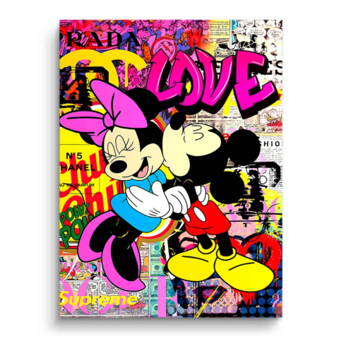 Love Collage PVC Matt Art