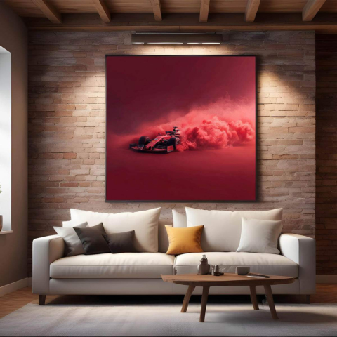 Scuderia Ferrari Leinwandbild