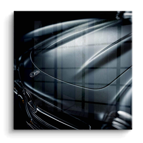Mercedes-Benz Arte en PVC Brillante