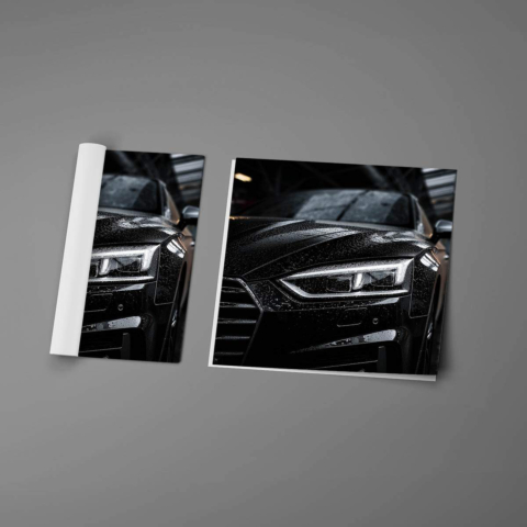 Schwarzes Auto Poster Poster