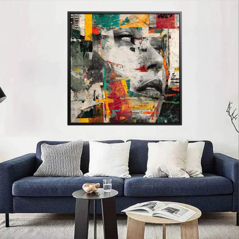 Schimmernde Schönheit Acrylglasbild