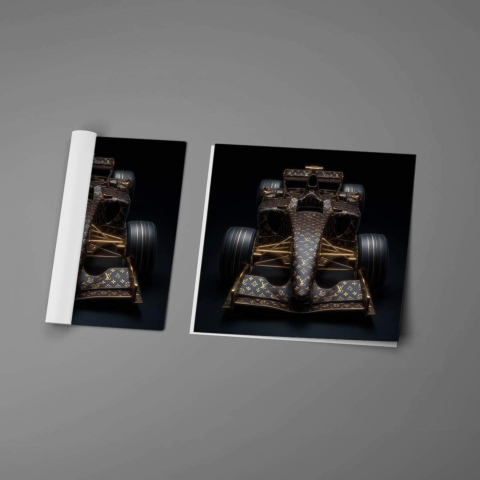 LV F1 Auto Poster Kunst