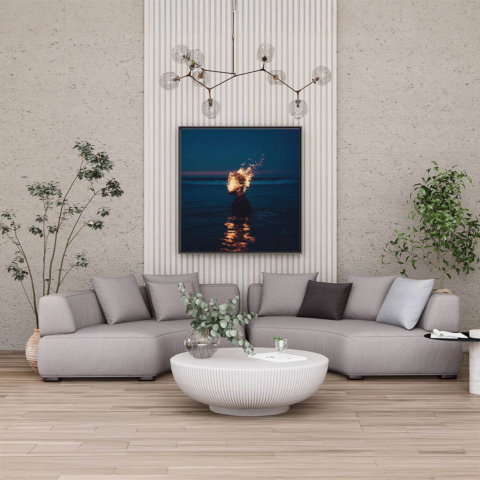 Feuergeist Leinwandbild