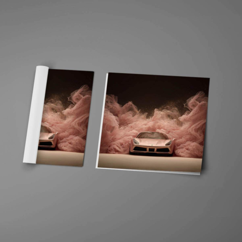 Pink Cloud Poster Poster