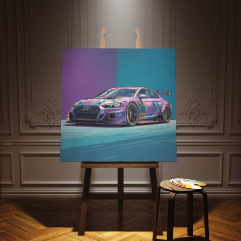 Audi R8 Leinwandbild
