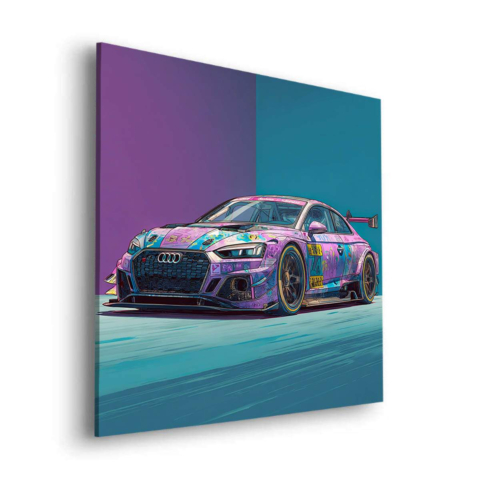 Audi R8 Obraz na Płótnie Dibond Matowy