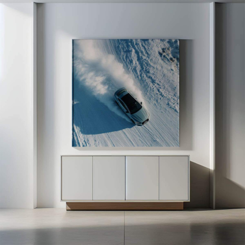 Audi Leinwandbild