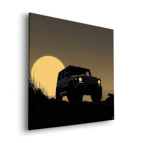 Mercedes G-Class Obraz na Płótnie Dibond PCV Matowy