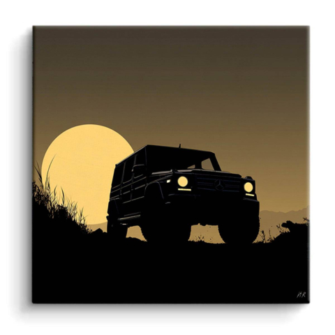 Mercedes G-Class Obraz na Płótnie PCV Matowy