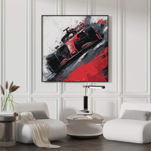 Voiture de F1 Toile