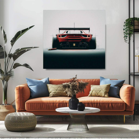 Ferrari Pilote Toile