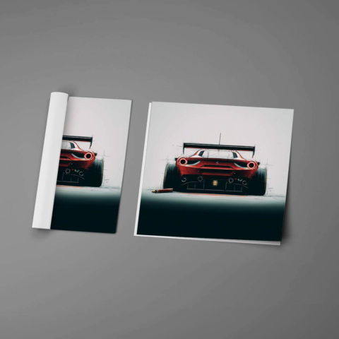 Poster Ferrari Racer
