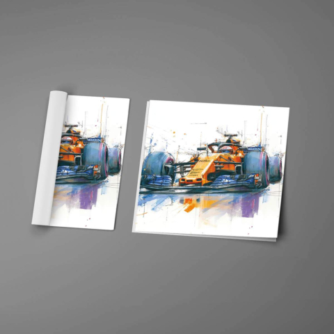 Plakat Formuły 1 McLaren