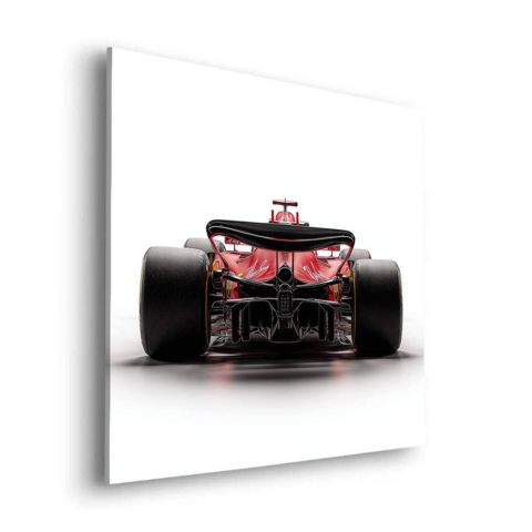 Ferrari F1 Car Obraz na Płótnie Dibond Matowy