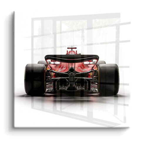 Voiture de F1 Ferrari PVC Brillant Art