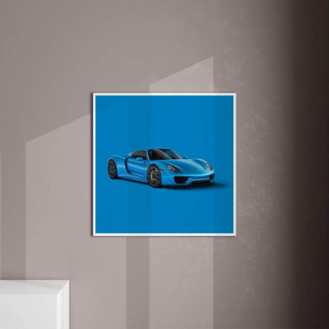 Porsche 718 Spyder Toile