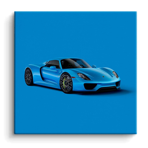 Porsche 718 Spyder PVC Mat Toile