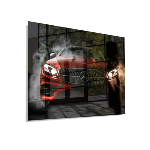 Mercedes-Benz Acrylic Glass Art