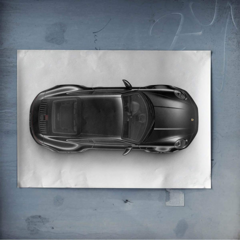 911 Carrera GTS Poster Art
