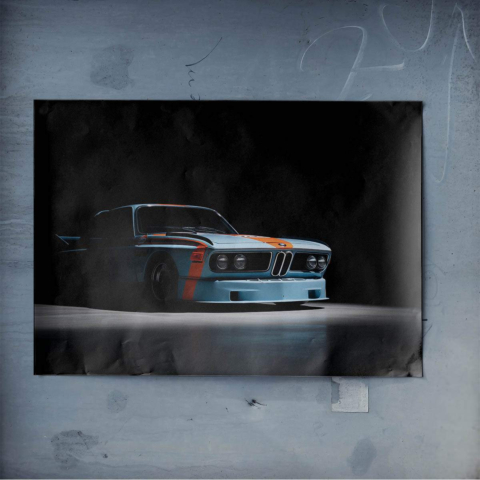 BMW M1 Poster Art