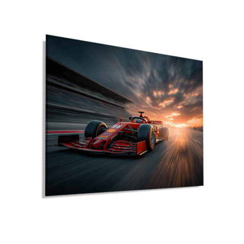 Ferrari F2004 Art Dibond PVC Mat
