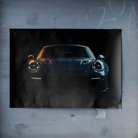 Plakat Porsche 911