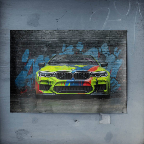 M Paint Plakat